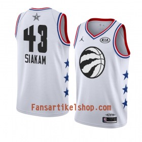 Toronto Raptors Trikot Pascal Siakam 43 2019 All-Star Jordan Brand Weiß Swingman - Herren